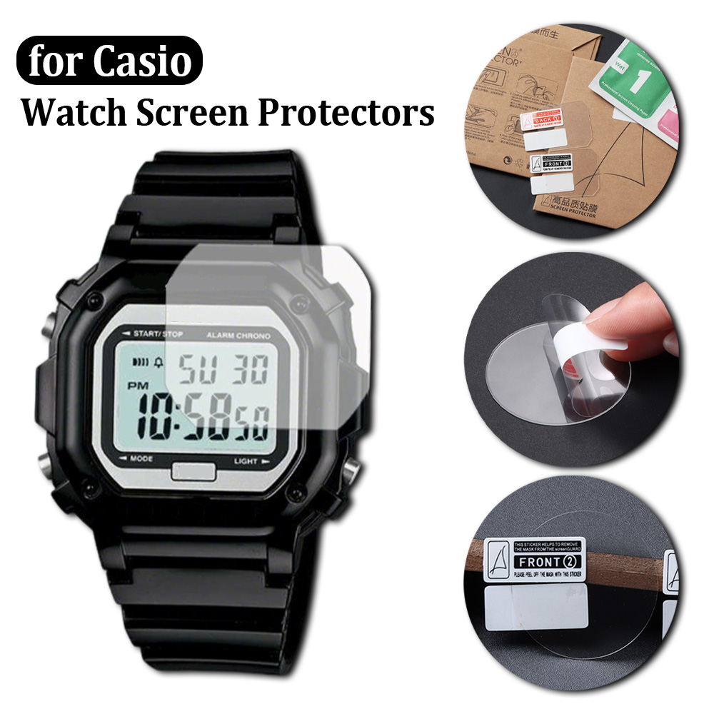 Hydrogel Screen Protector - For Casio DW5610 F91W AE1400/1200WH A158