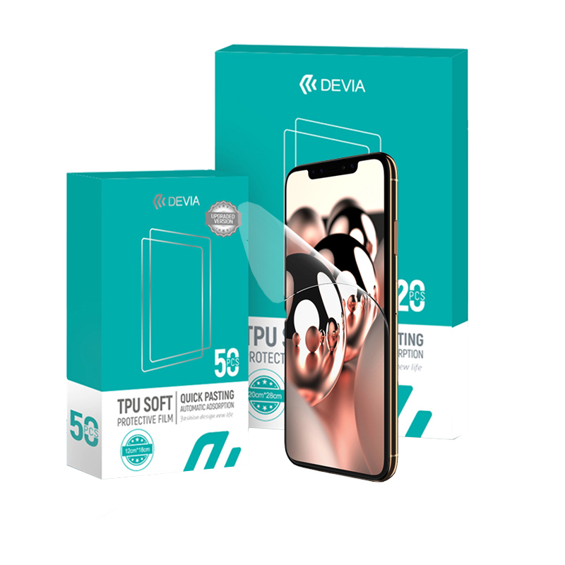 Devia TPU Soft Protective Film - Screen Protector Cutter avaliação e preço