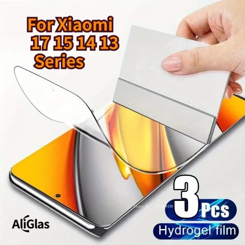 3pcs Hydrogel Film for Xiaomi  - Flexible Tpu Film avaliação e preço