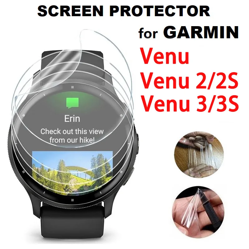 Hydrogel Film For Garmin Venu  - Hydrogel Screen Protector avaliação e preço