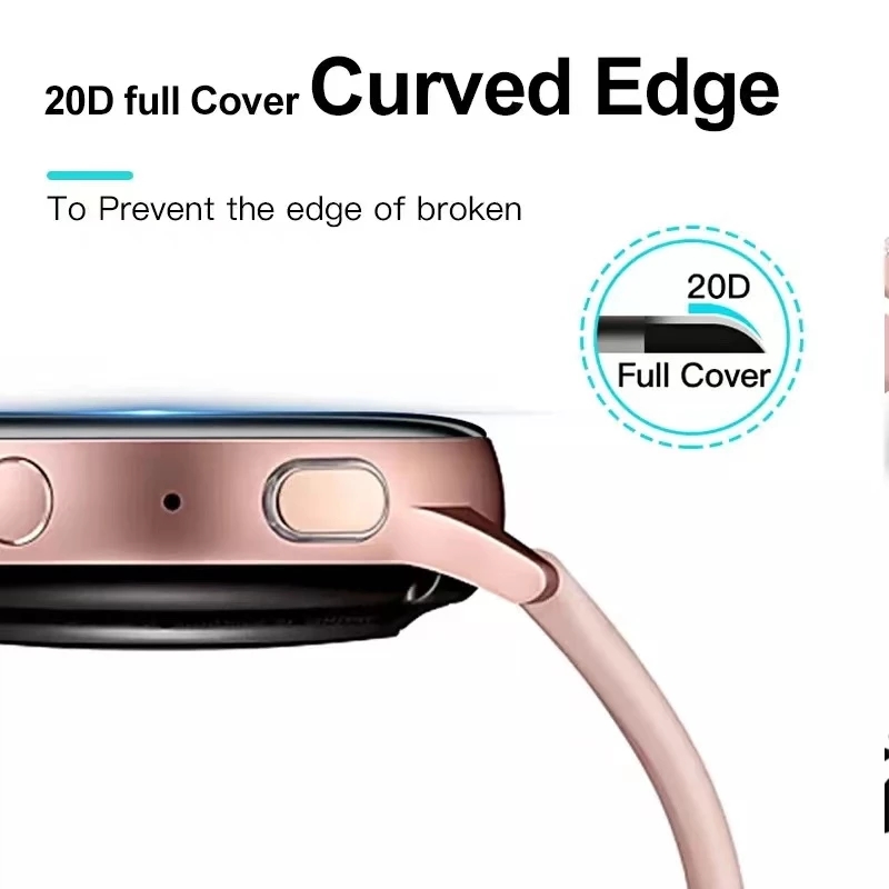 20D Screen Protectors Glass Fo - Curved Edge Screen avaliação e preço