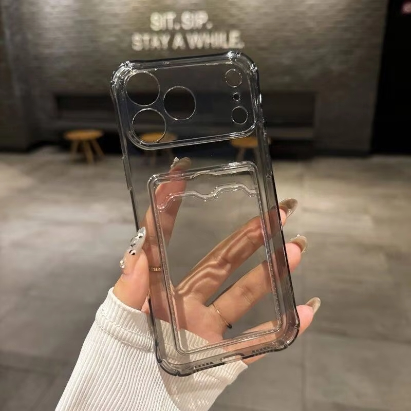 Transparent Card Slot Holder C - Camera Lens Protector avaliação e preço
