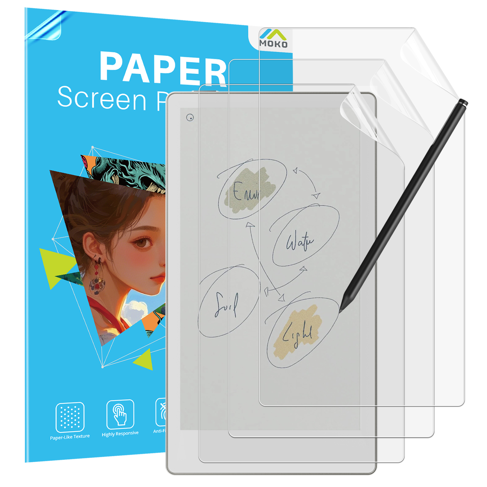 3 Pack PaperFeeling Screen Pro - Matte Anti Glare Screen avaliação e preço