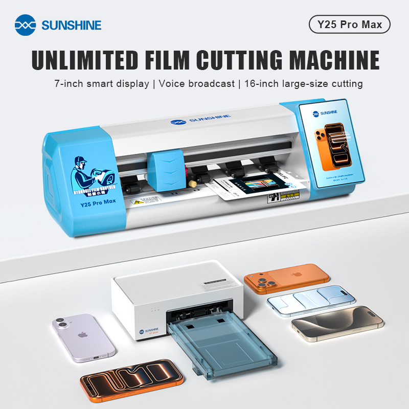 SUNSHINE Y25 Pro Max 16-inch L - Screen Protector Cutter avaliação e preço