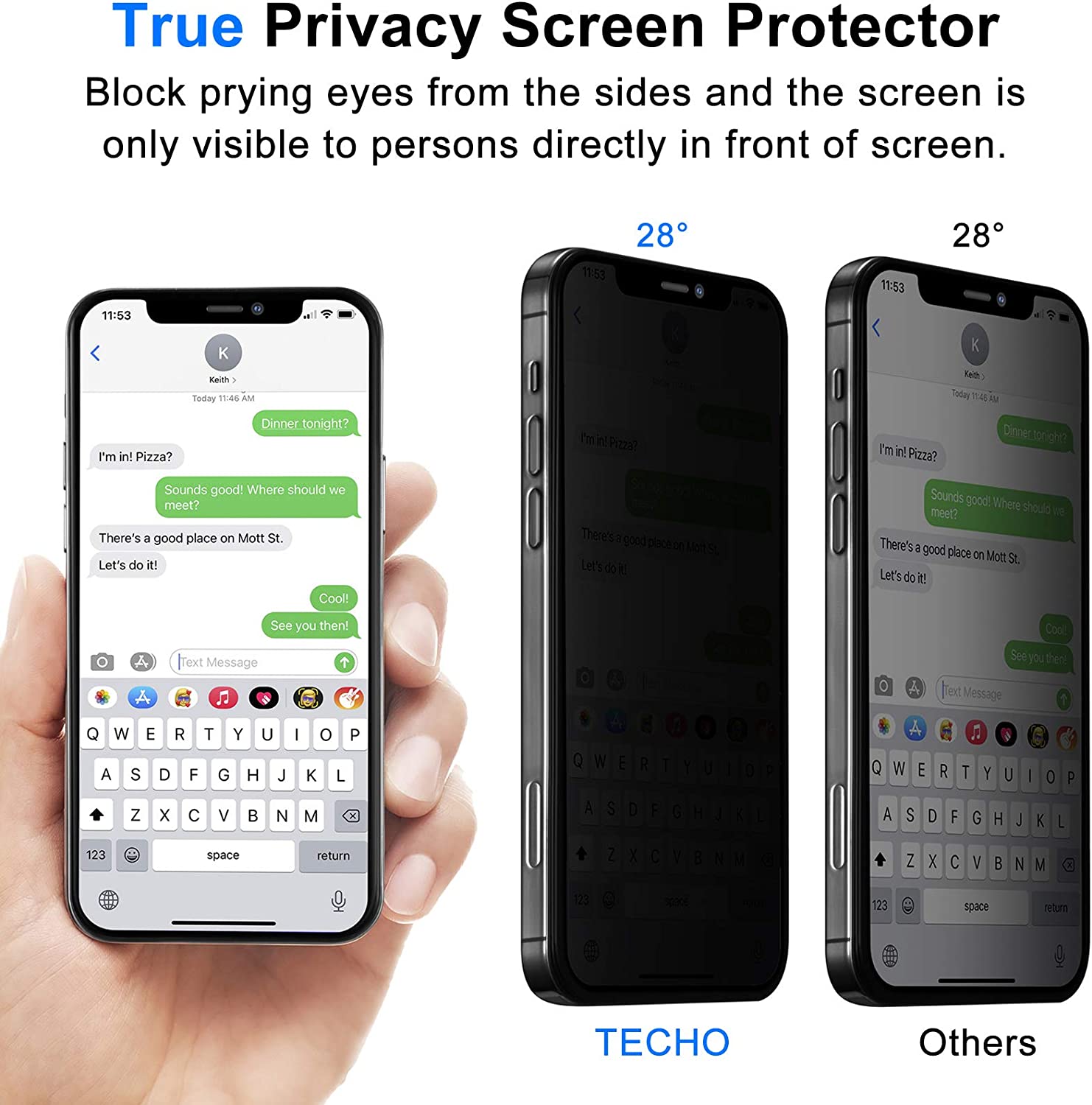 [2 Pack] Privacy Filter Temper - Privacy Filter 2Pack avaliação e preço