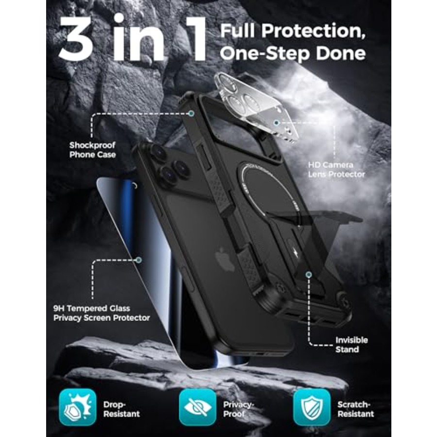 for iPhone 17 Pro Max Case wit - Camera Lens Protector avaliação e preço