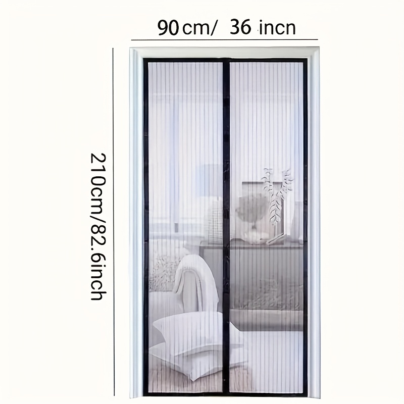 Magnetic mosquito screen door  - Privacy Screen Protector avaliação e preço