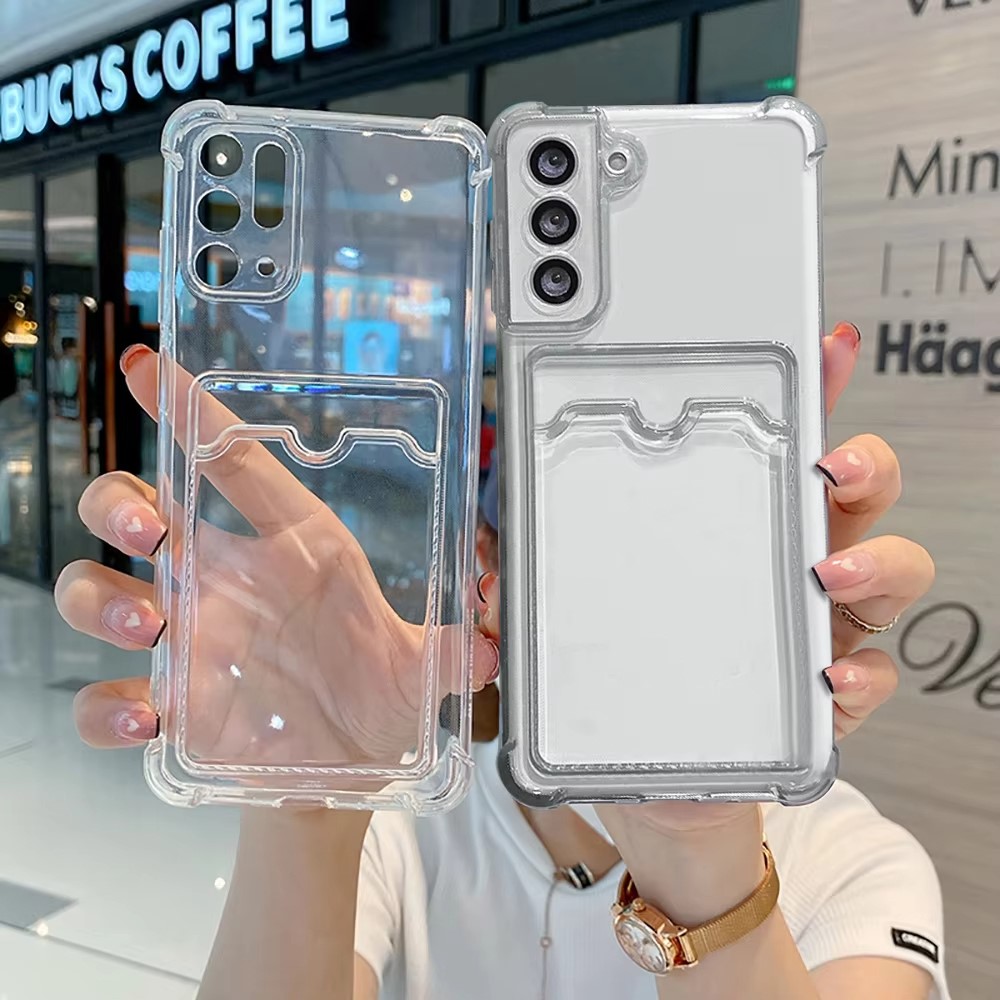 Clear Silicone Card Slot Holde - Camera Lens Protector avaliação e preço