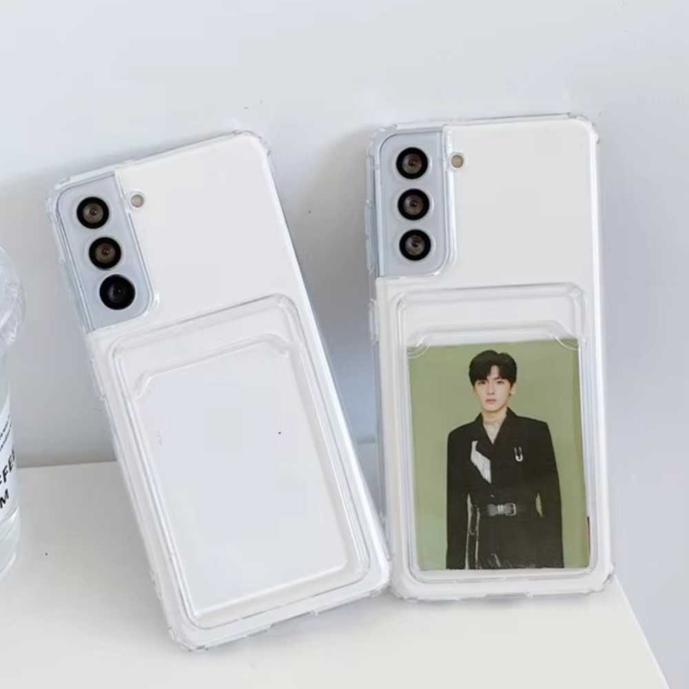 Clear Silicone Card Slot Holde - Camera Lens Protector avaliação e preço