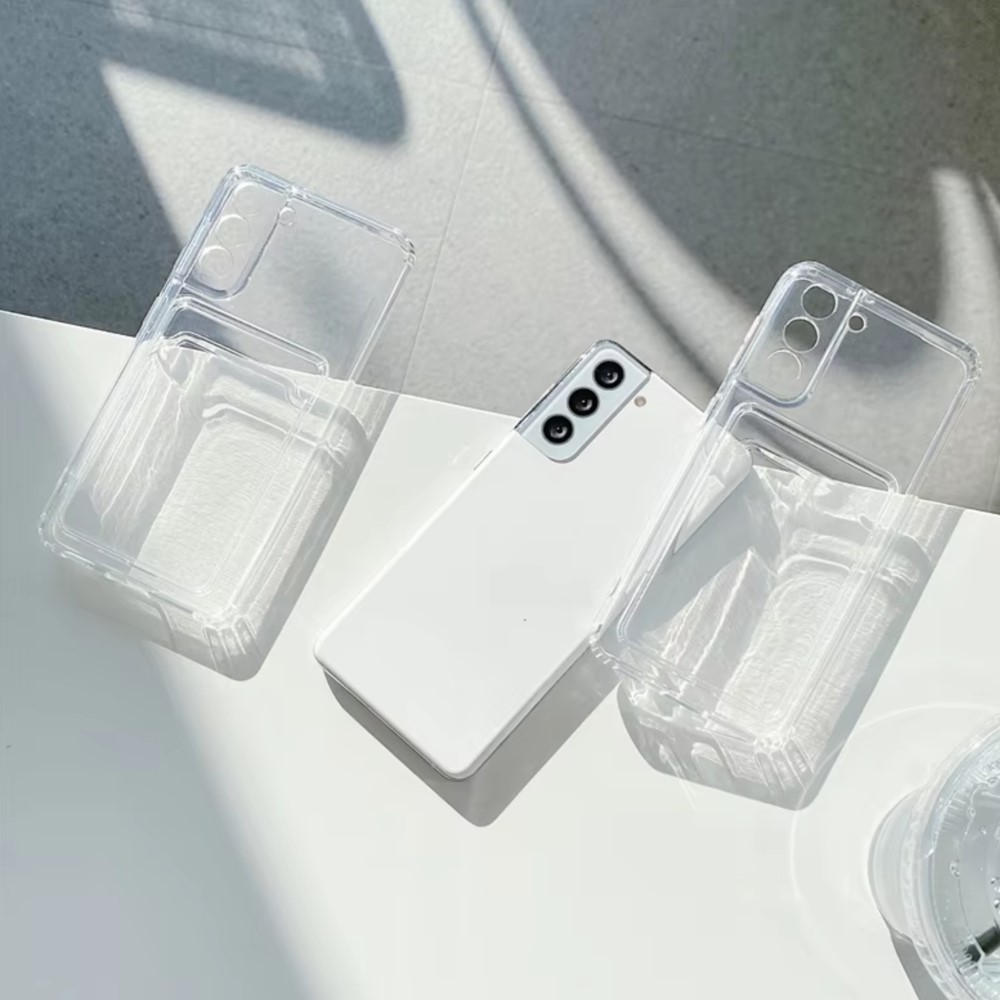 Clear Silicone Card Slot Holde - Camera Lens Protector avaliação e preço