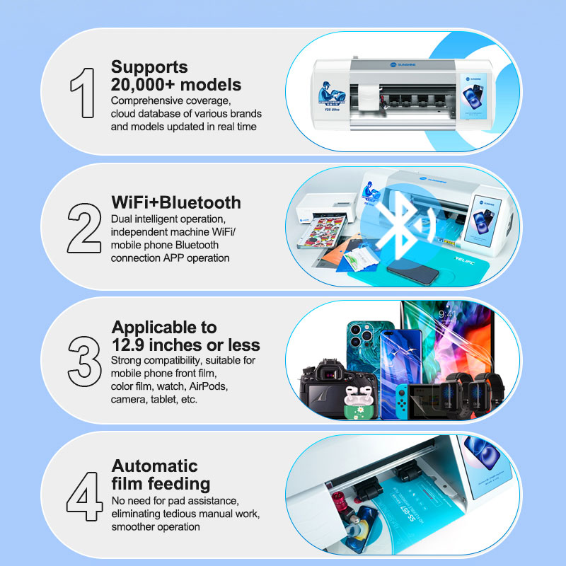 SUNSHINE Y25 Ultra Unlimited T - Screen Protector Cutter avaliação e preço