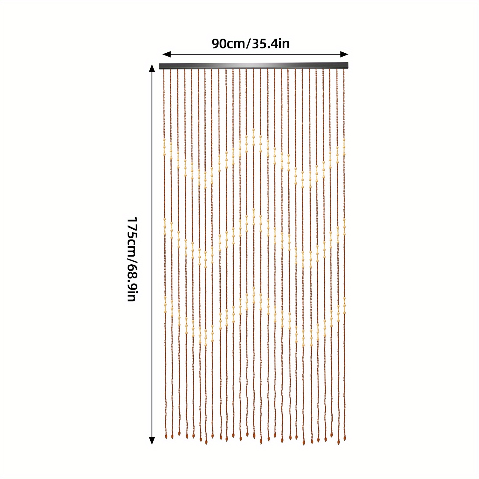 90cm*175cm*27 Vintage Wooden B - Privacy Screen Protector avaliação e preço